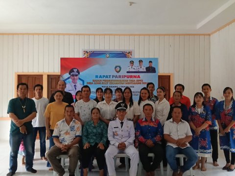 Pelaksanaan LKPDes Desa Lung Sulit