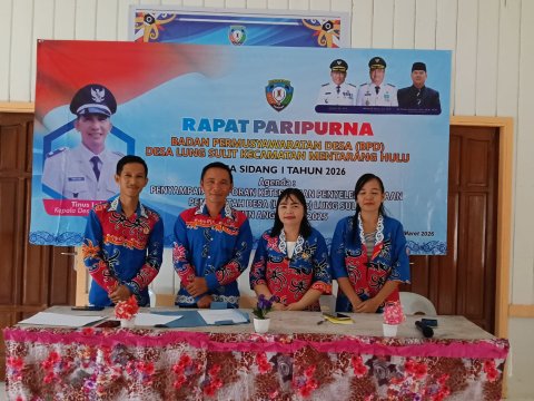 Pelaksanaan LKPDes Desa Lung Sulit