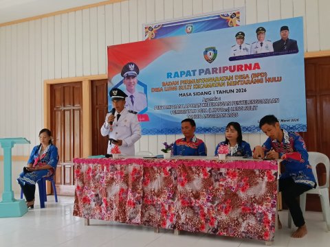 Pelaksanaan LKPDes Desa Lung Sulit